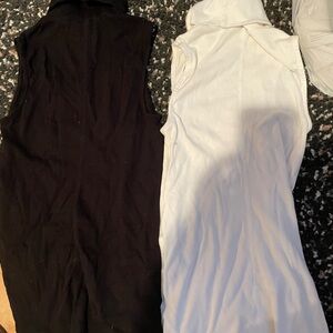 Michael Stars Chiara Drape Neck Tank bundle of 2